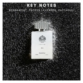 Fine Perfumery Majestic No 6 - Cologne for Men - Fresh Spicy Scent - Perfume for Men with Bergamot, Pink Berries, and Amberwood - 3.4 oz EDP Spray