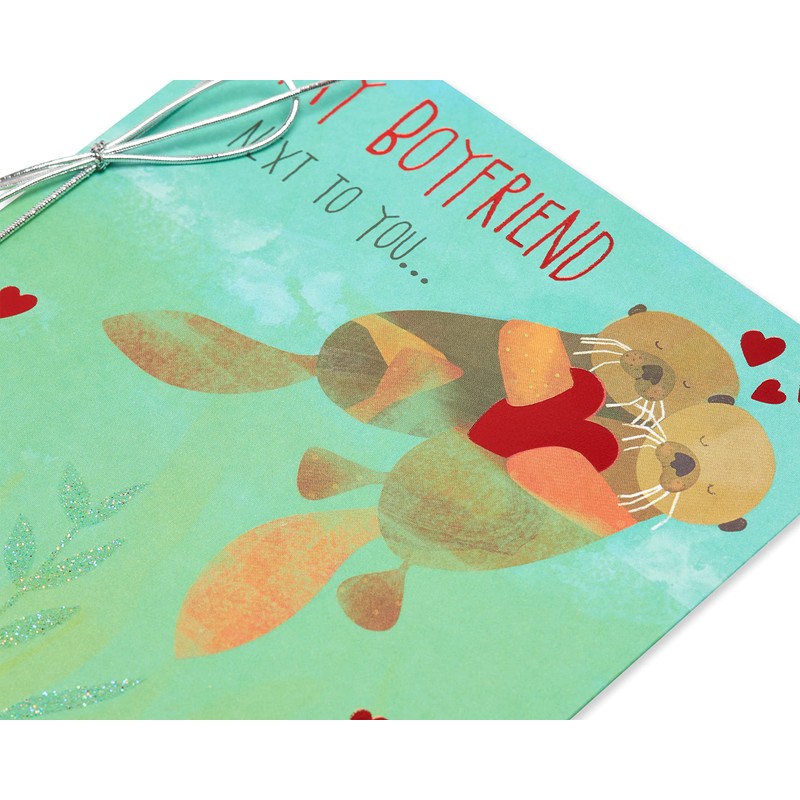 American Greetings Valentines Day Card for Boyfriend (My Favorite Place)