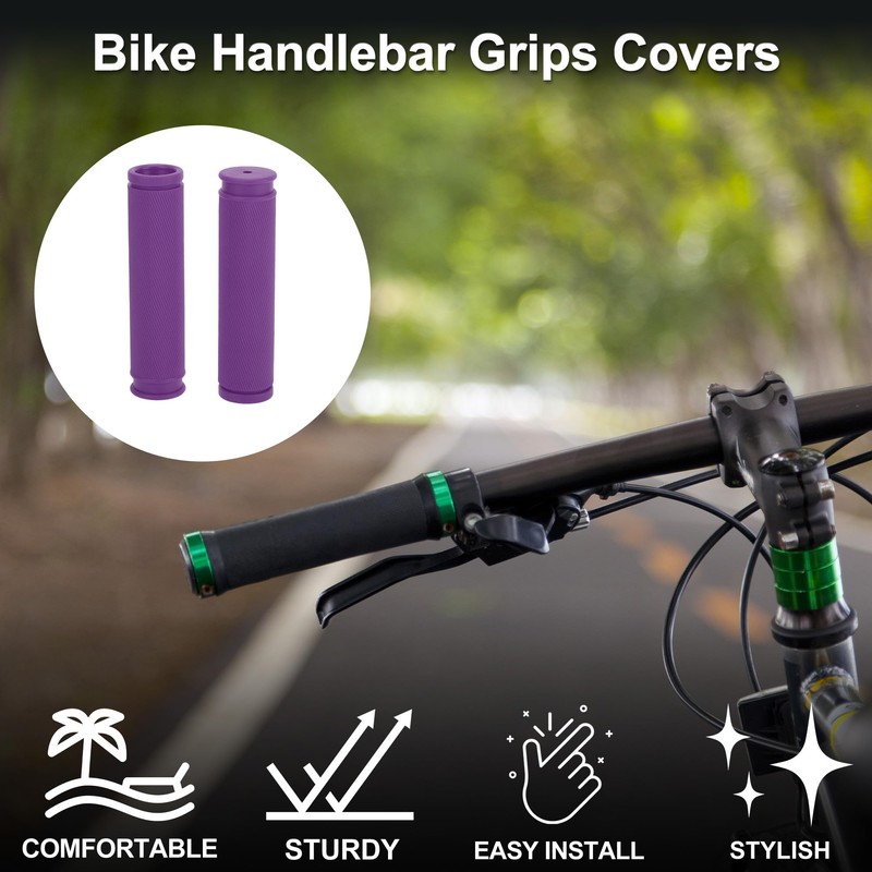 TUCKBOLD Bike Handlebar Grips Covers 125mm Long Soft | Bicycle