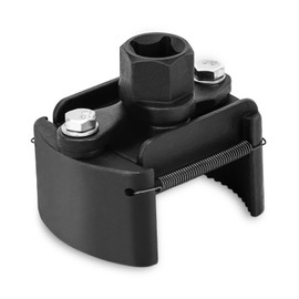 Llave para Filtros de Aceite Universal, 60mm-80mm Herramienta de Extracción de Llaves de Filtro de Aceite Ajustable, Llave Filtro Aceite Coche con 2 Mandíbulas