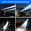 Headlamps 20000 High Lumens Rechargeable for Adult - 1500 Meters