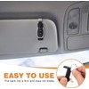 Mobestech Clip De Visera Remota para Puerta De Garaje Soporte
