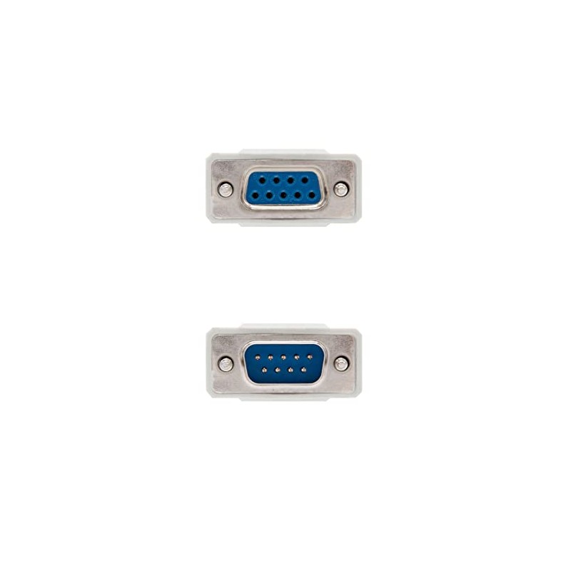 Blendend DB9 Male to DB9 Female Serial Null Modem Cable