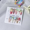 10pcs Handmade Nails, Luxury Handmade Press on Nails,3D Design Hand-painted