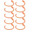 10PCS Plastic Lightweight Good Elasticity Farm Bull Nose Ring Accessory