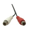 CERRXIAN Lemeng 5 Pin Male Din To 2 Rca Female