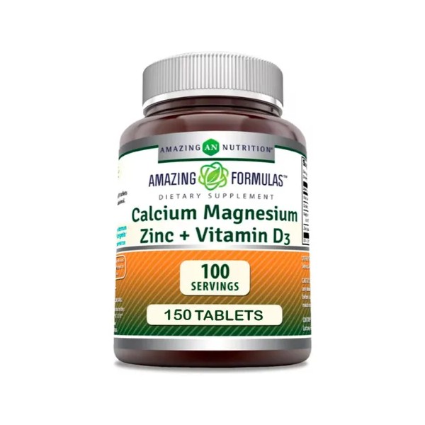 Calcio + Magnesio + Zinc + Vitamina D3 (150) Americano