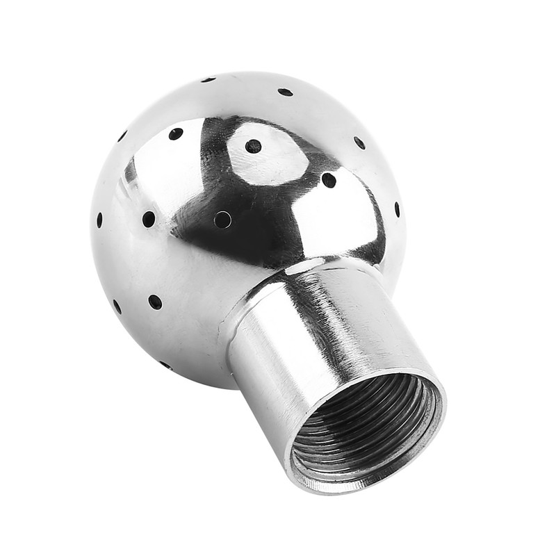 1pc G1/2 Thread Female Stainless Steel Sanitary Spray Ball Tank