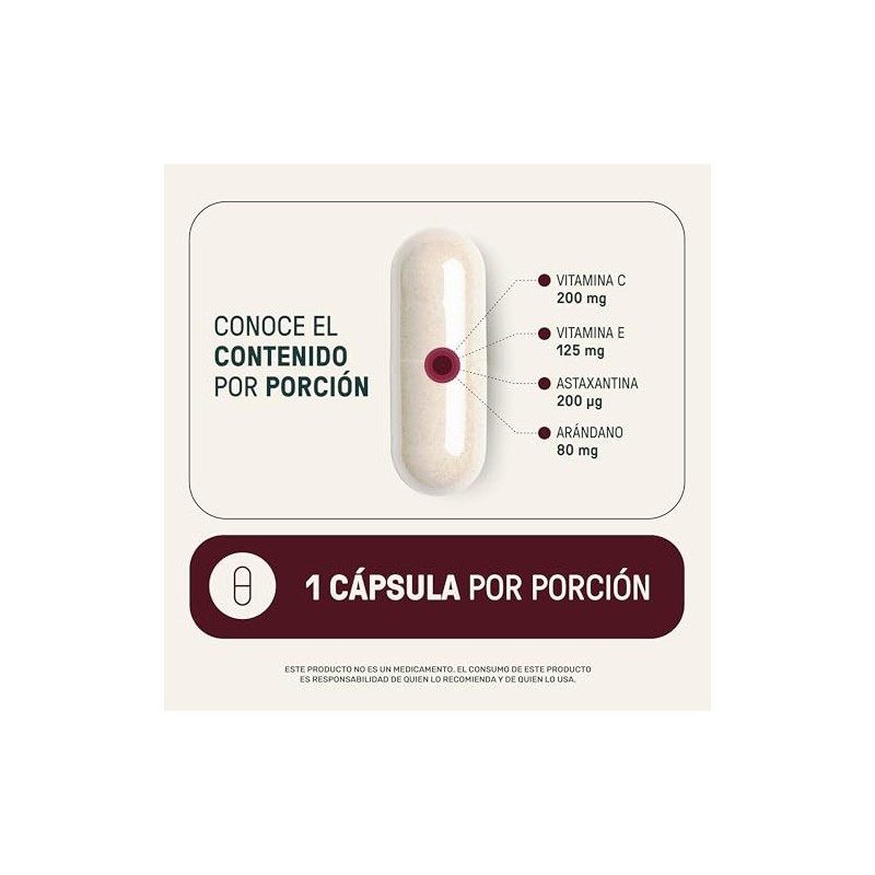 Life 360 Antiox Blend Arándano 120 Cápsulas 873 6mg Por