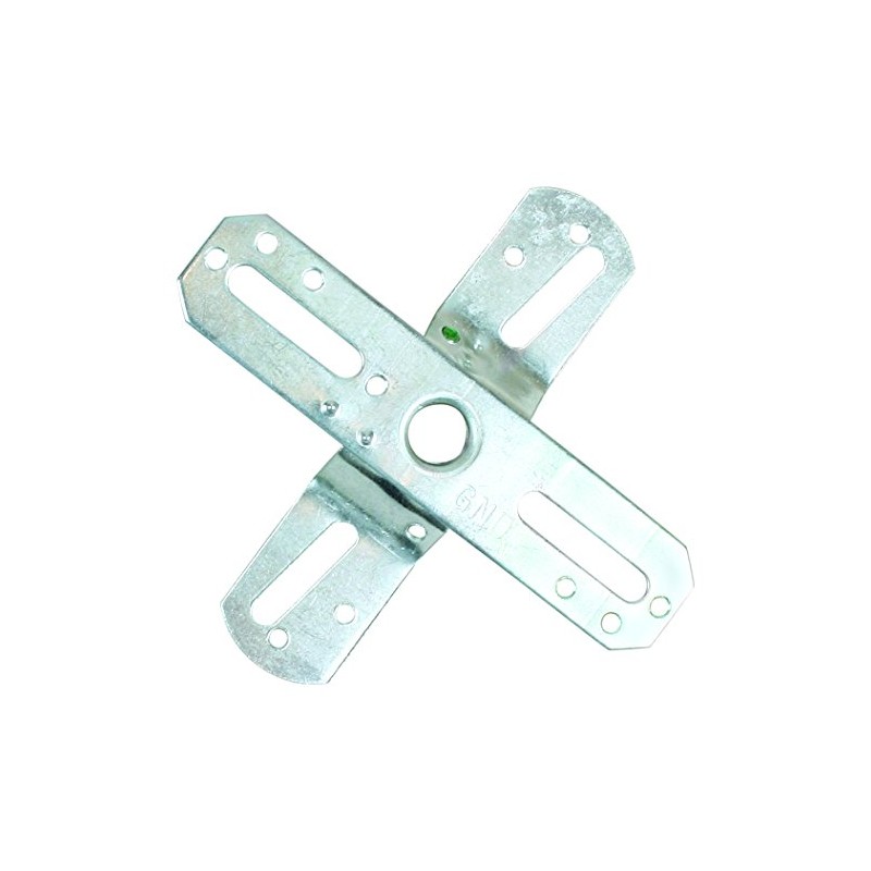 Jandorf Crossbar 4in Offset 1/8ip Zinc (60205)