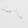 R.Universe Sterling Silver Tiny Disc CHOKER Necklace, 925 Minimalist Dainty