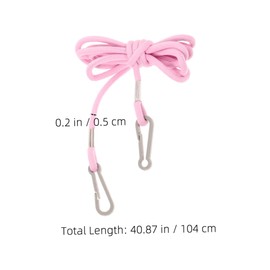 KOMBIUDA 5pcs Mitten Clips for Toddlers Elastic String Holders for Gloves Convenient Neck Strap Lightweight Design for Easy Storage for Boys and Girls Activities