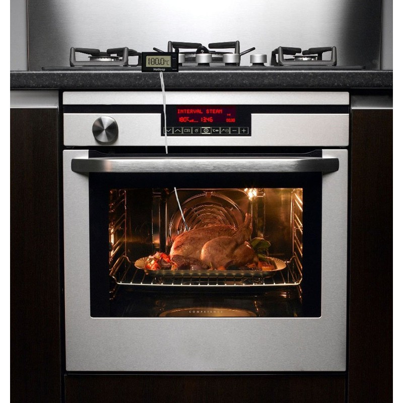 Hotloop Digital Oven Thermometer Heat Resistant up to 572°F/300°C, LCD