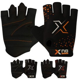 Xn8 Weight Lifting Gloves Non-Slip Breathable Gym Gloves Women Men for Bodybuilding Training Powerlifting Cycling Padded Palm Protection Workout Gloves