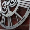 GRIRIW 1Pc Chic Retro Gear Wall Clock Industrial Style Decorative