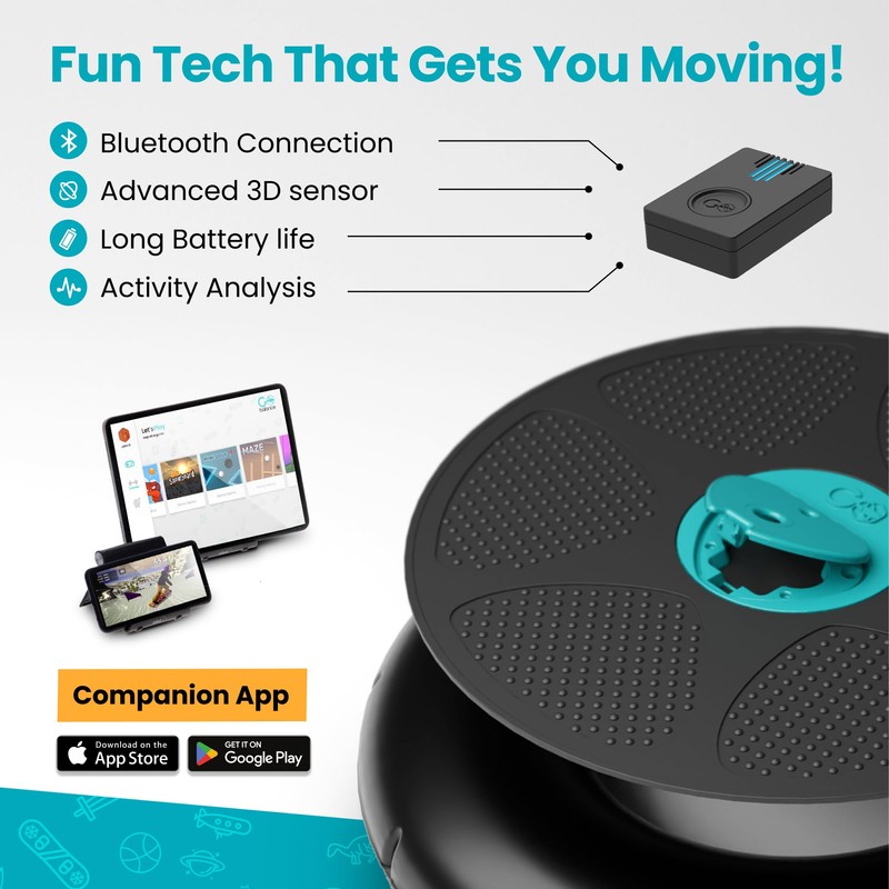 GoBalance Play - Smart Balance Board Game with Bluetooth Motion
