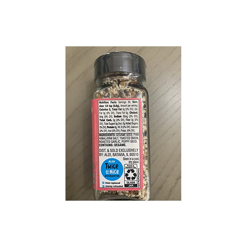 Millstone Stonemill Everything Bagel Seasoning Himalayan Pink Salt