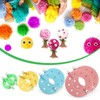 KkvoGmle 8 Piece Pompom Maker Set, 4 Sizes Fluff Ball