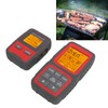 500ft Wireless Meat Temperature Meter High Accuracy LCD Backlit Temperature