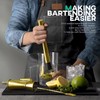 Homestia Muddler for Cocktails, 10'' Stainless Steel Cocktail Muddler with