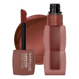 Maybelline Tinta para labios Super Stay Teddy Tint 4.2ml, dura 12H, textura suave, no transferencias