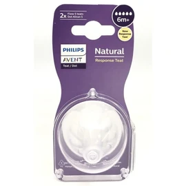 Avent Buy Avent Natural Response Teats 6 month plus Flow 5 2 pack Online