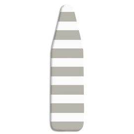 Whitmor - Funda para tabla de planchar con almohadilla, Paloma Grey Stripe