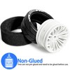 1/10 RC Car Tires and Wheels Set, On-Road Touring &