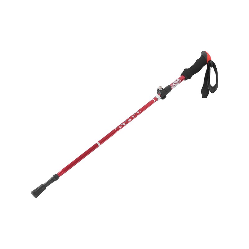 Aluminium Alloy Trekking Poles 5 Sections Collapsible Hiking Walking Climbing