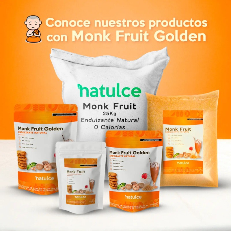 Monk Fruit Natulce 5kg Endulzante Natural Keto Fruto Del Monje