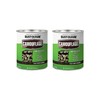 Rust-Oleum 379559-2PK Specialty Camouflage Paint, Quart, Flat Earth Brown, 2