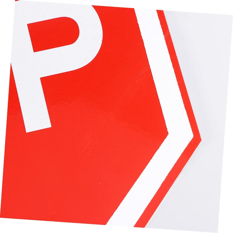 CHILDWEET 1pc Stop Traffic Sign Notice for Use Border for