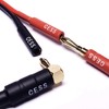 CNCESS CESS-029-3f Banana Extension Cable, 4mm Banana Female to Male,