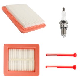 17211-Z8B-901 17211-ZL8-023 Air Filter Fuel Filter Tune Up Kit Fit for Honda GCV160 GCV170 GCV190 GCV200 GC190 HRN216 HRX217 Engine Lawn Mower Generator Replacement Parts 17211Z8B901 17211ZL8023