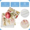 JMAVZWS Fruit Apples Flowers Table Runner 48 Inches Long Decorative