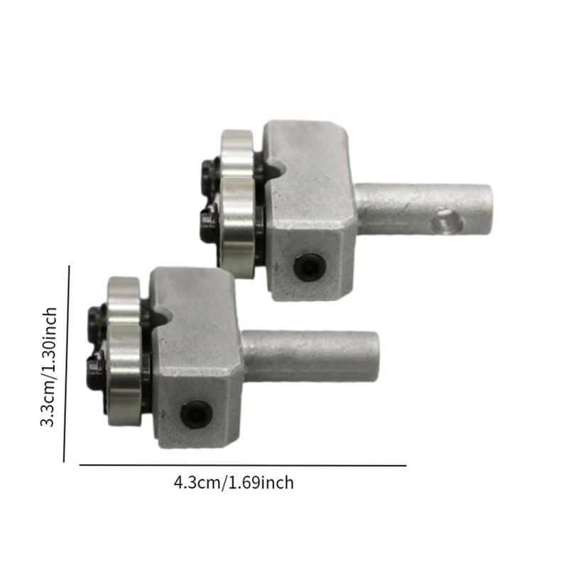 MagiDeal 2X Bandsaw Metal Guide Kit Bandsaw Guide Replacement Wear