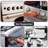 8p Pack Child Proof Stove Knob Safety Covers, Gas Oven