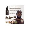 Kit De Cuidado De Barba Melanin Kings Para Hombres -