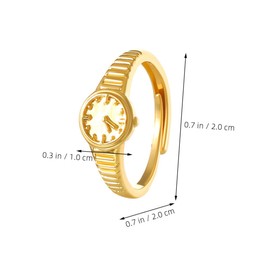 Gatuida Adjustable Metal Finger Ring for Women Unique Fashion Jewelry present for Versatile Daily Wear Smooth Edges for Comfort