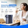 Waterdrop Compact Electric Water Filter Pitcher,200Gal