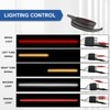60 Inch LED Tailgate Waterproof Light Bar Triple Row Truck