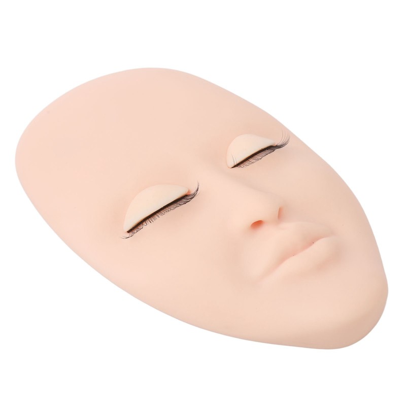 Lash Mannequin Head Eyelash Extension Practice Doll Head with 3