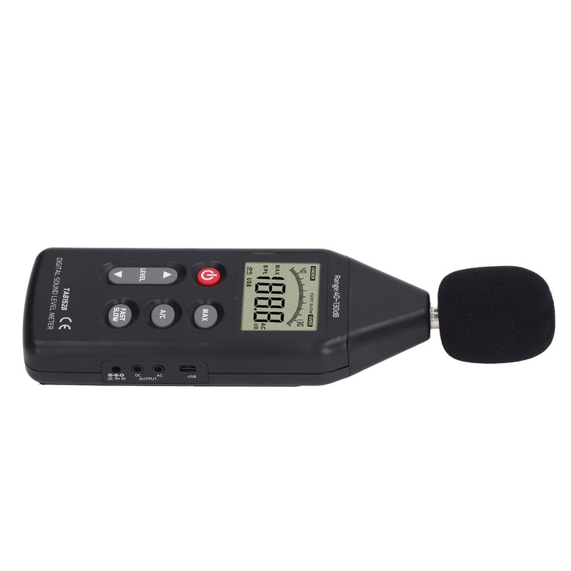 Noise Tester Sound Level Meter High Accuracy Large LCD Screen