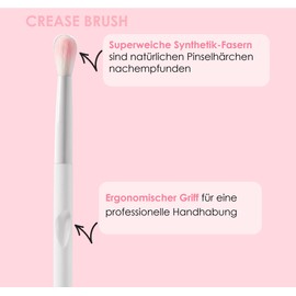 Wet 'n' Wild Makeup Brush, Crease Brush, Long-tipped, Tapered Brush that Flawlessly Picks Up Shadows to Apply to the Crease of the Eye, Easy-to-use Makeup Brushes, One size