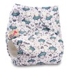 Littles & Bloomz, Reusable Pocket Cloth Nappy, Fastener: Popper, Set