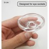 Dr.Jim Glass Eye Wash Cup for Eye Rinse,Cleansing with Storage