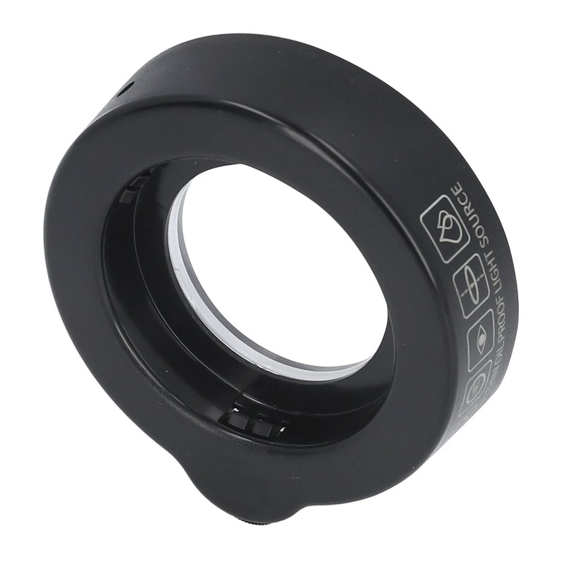 LED Polarized Ring Light Brightness Adjustable Anti Glare Oil Proof