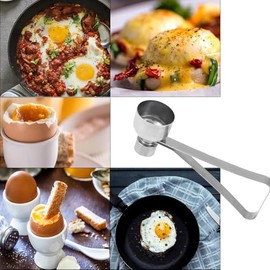 Egg Cracker Topper, Abrelatas de Huevo de Acero Inoxidable, Herramienta para Quitar La Cocina Egg Topper Cutter Cortador de Cáscara de Huevo Cracker Remover para Duro Duro Suave(Style 1)