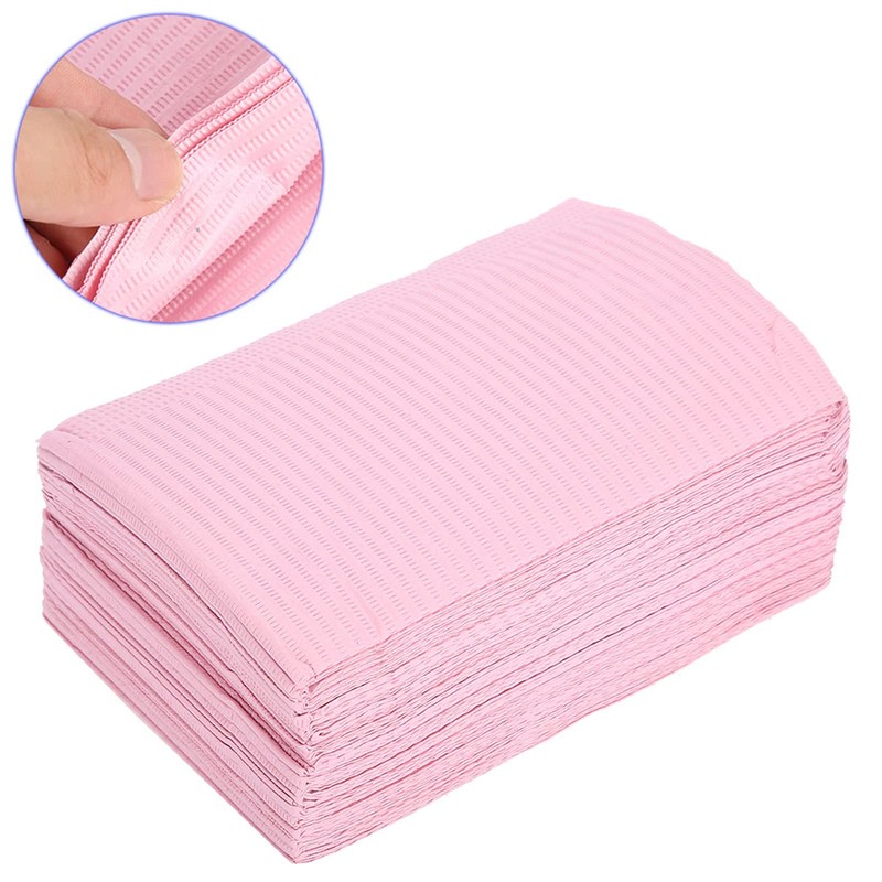 125pcs Waterproof Nail Art Paper Placemat Pad Salon Practice Manicure