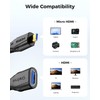 Cratree 8k Micro HDMI to HDMI Adapter, Micro HDMI Male